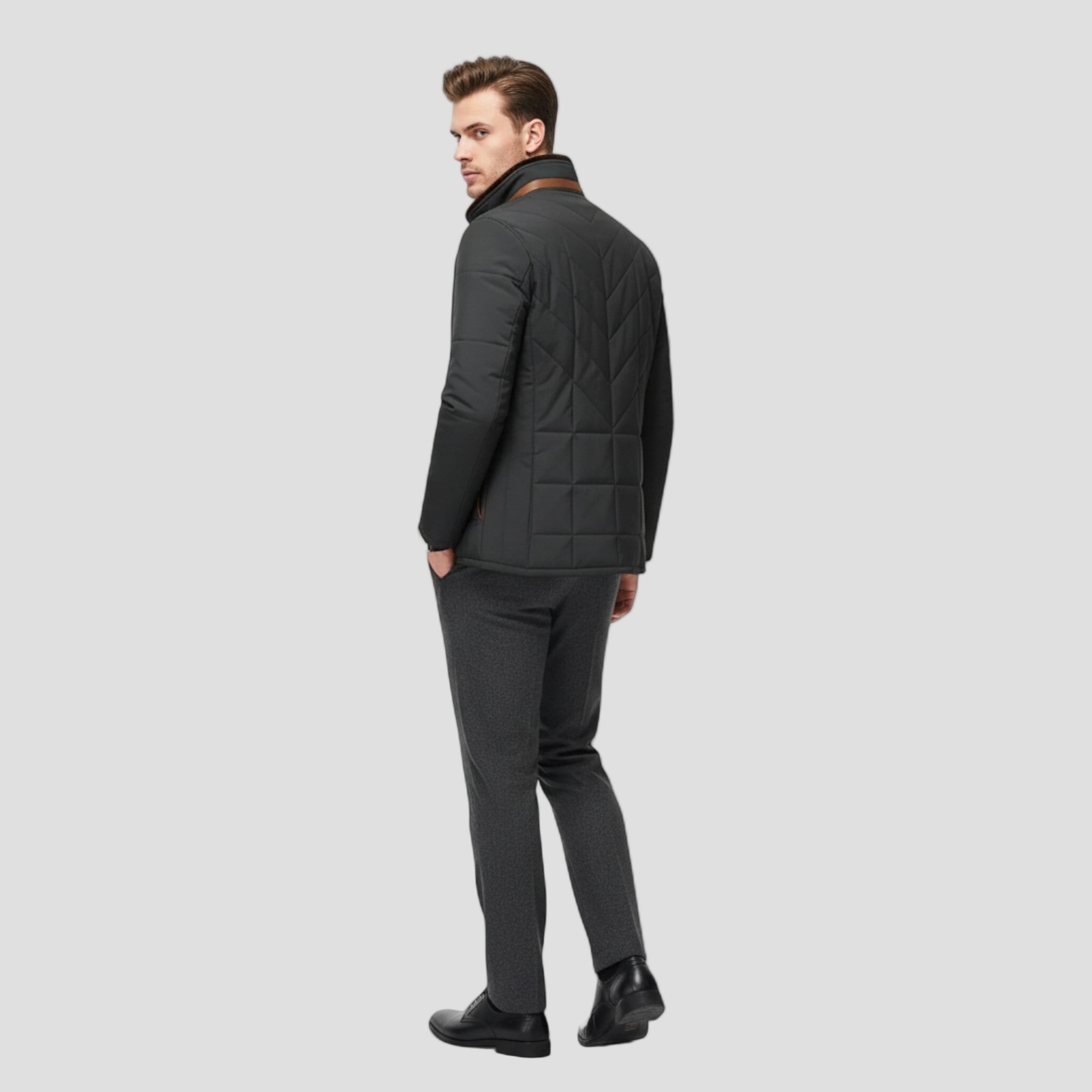 Ethan | Men’s Classic Quilted Jacket - Rob Stevenson