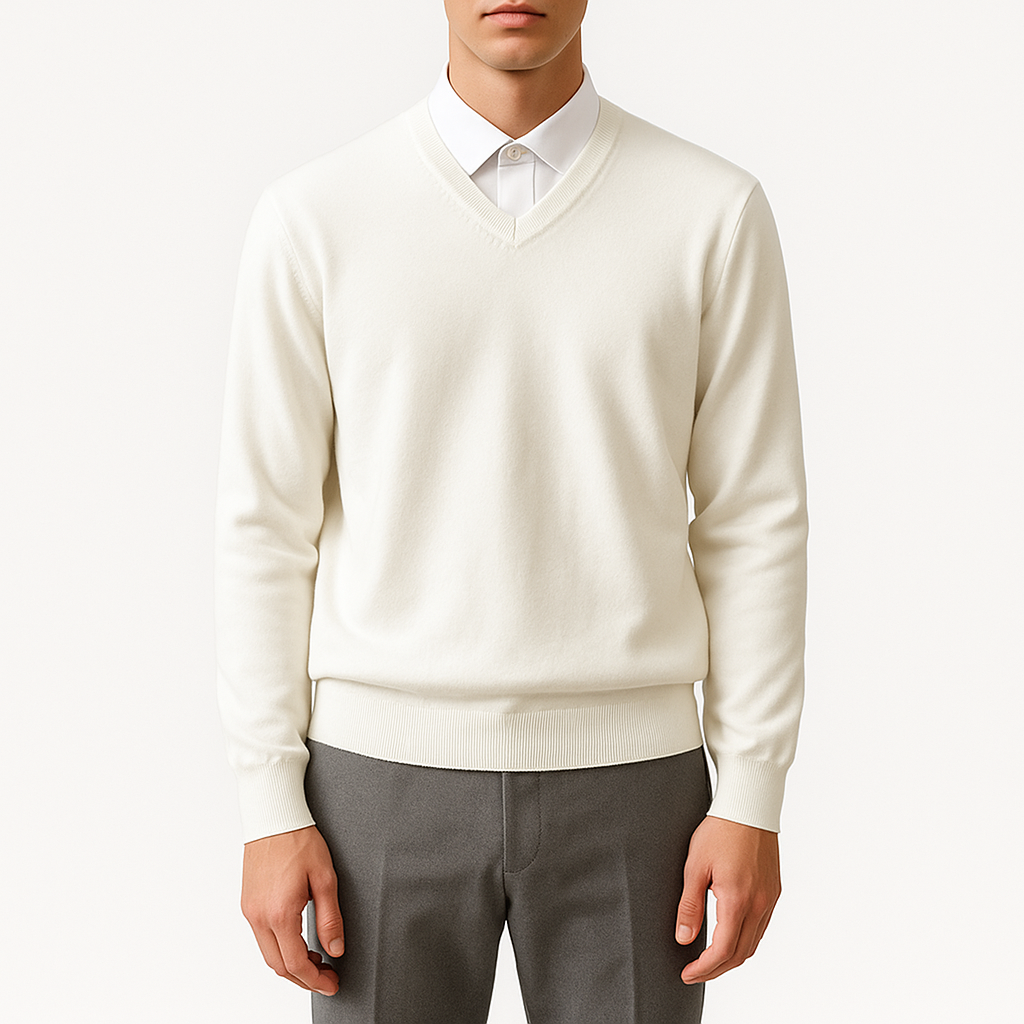 Cooper | Elegant V-Neck Sweater