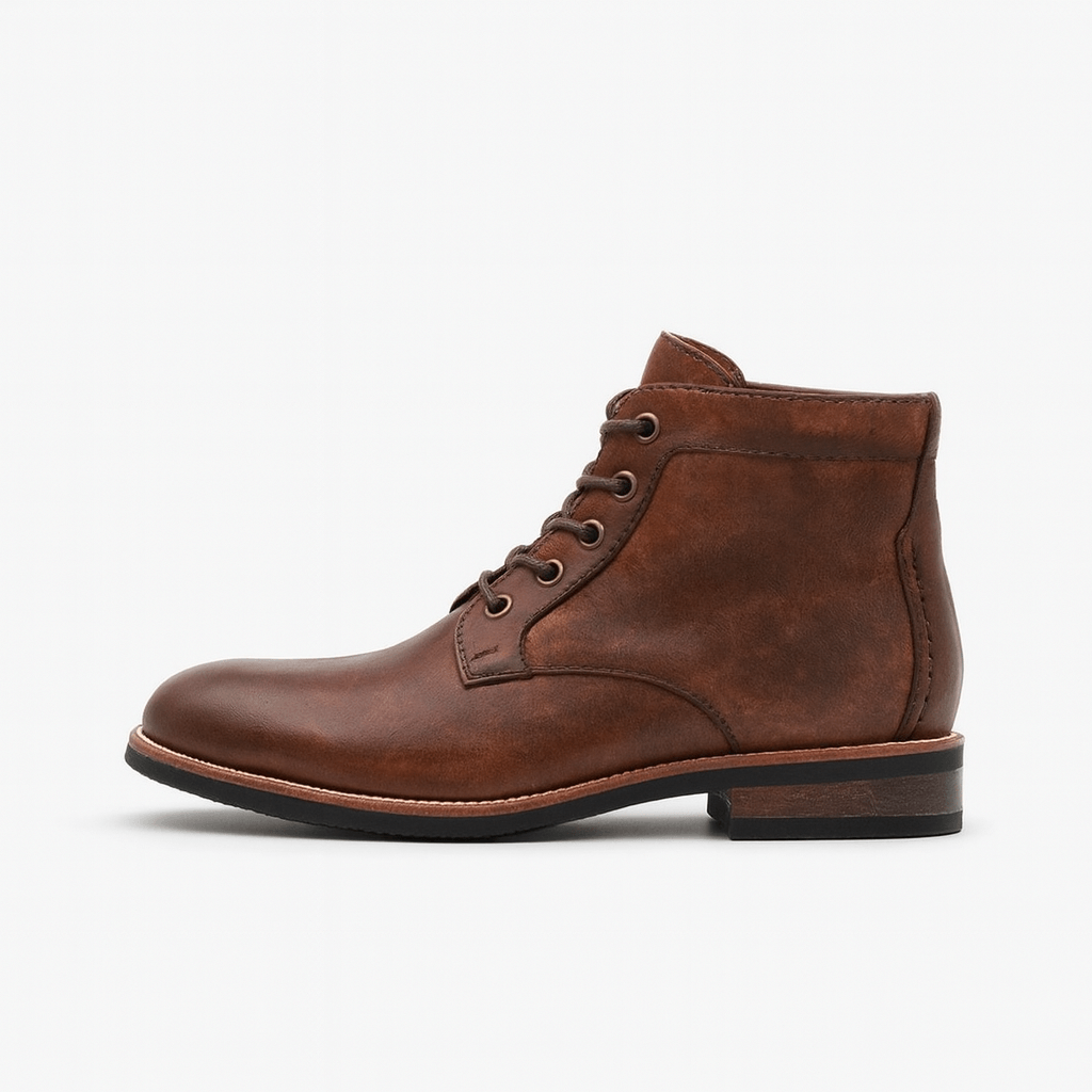 Liam | Leather Lace Boots