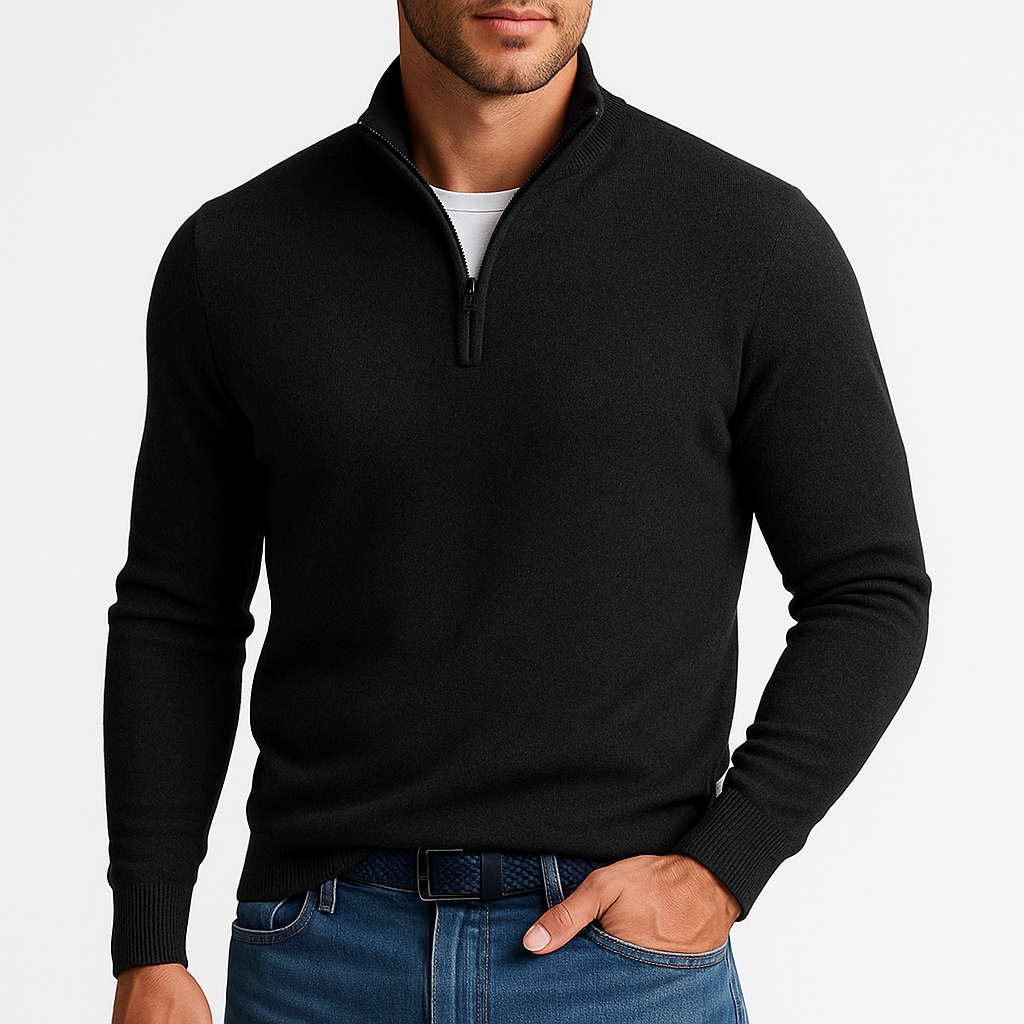 Ezekiel | Premium Zip-Up Sweater