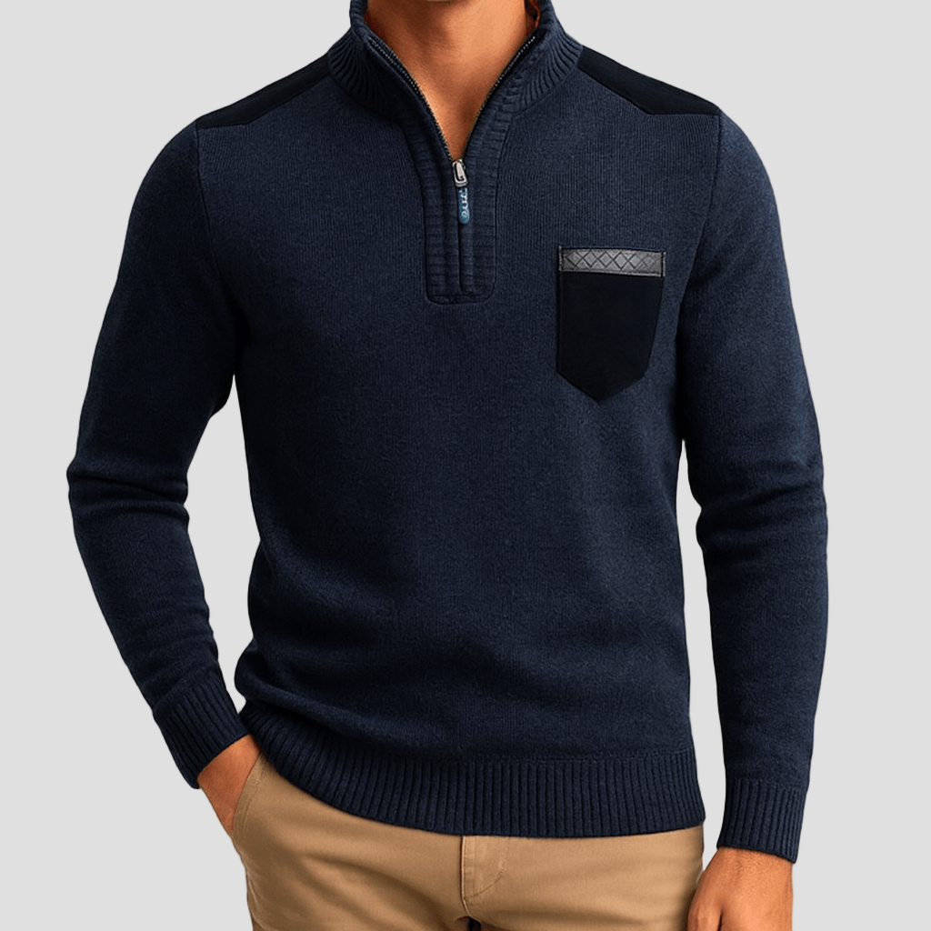 Cameron | Quarter-Zip Sweater