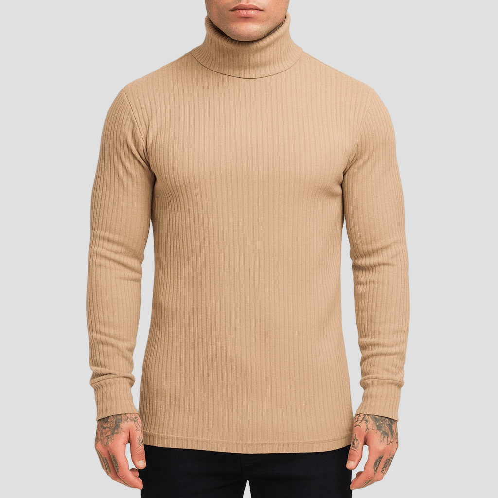 Hunter | Ribbed Turtleneck Sweater