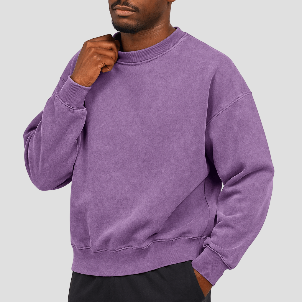 Eli | Cozy Round Neck Knit Sweater
