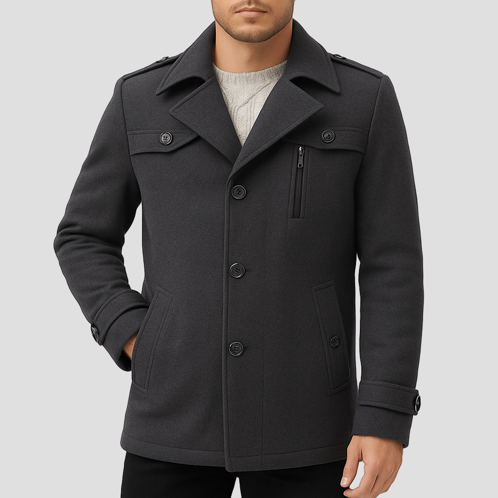 Oliver | Men's Tailored Trench Coat