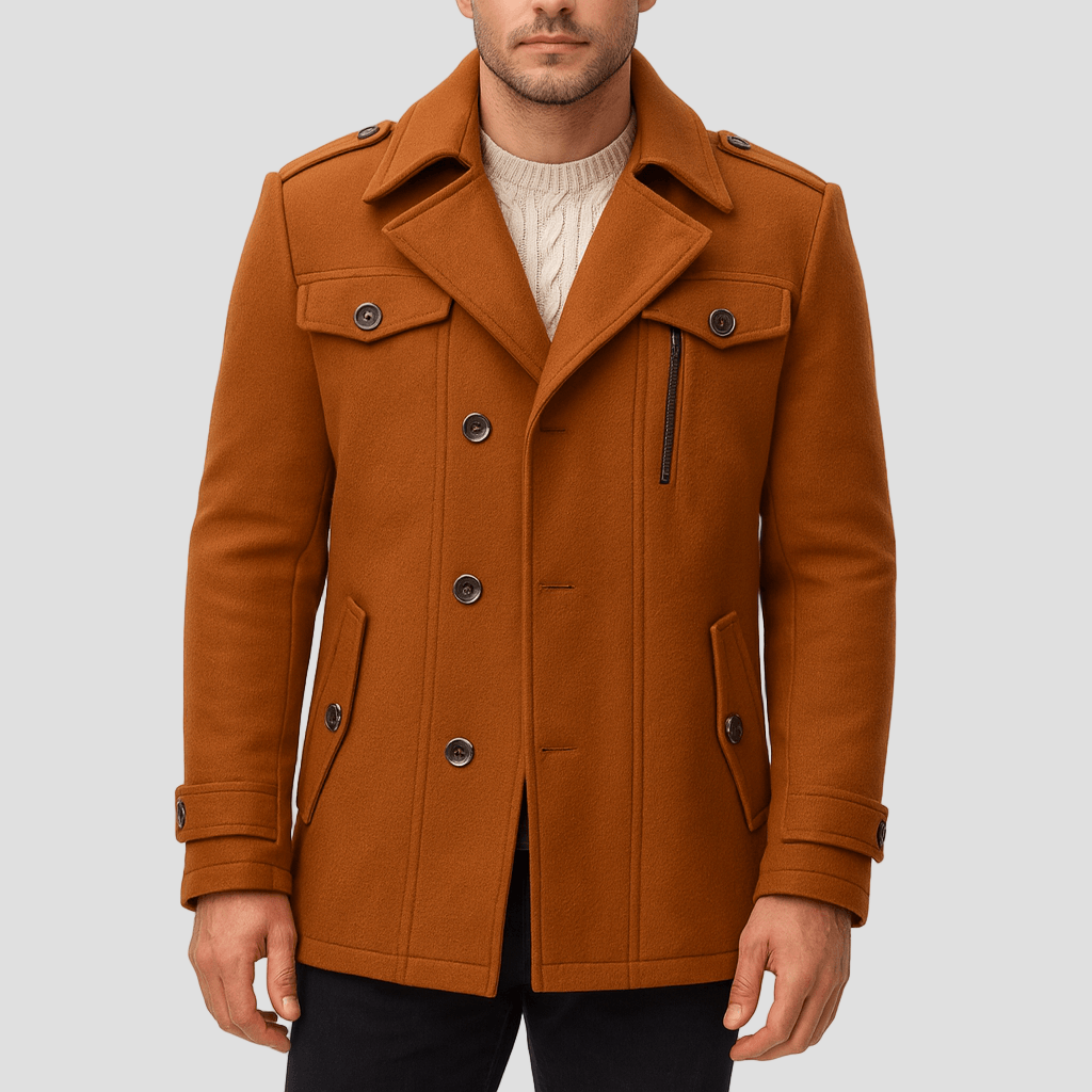 Oliver | Men's Tailored Trench Coat
