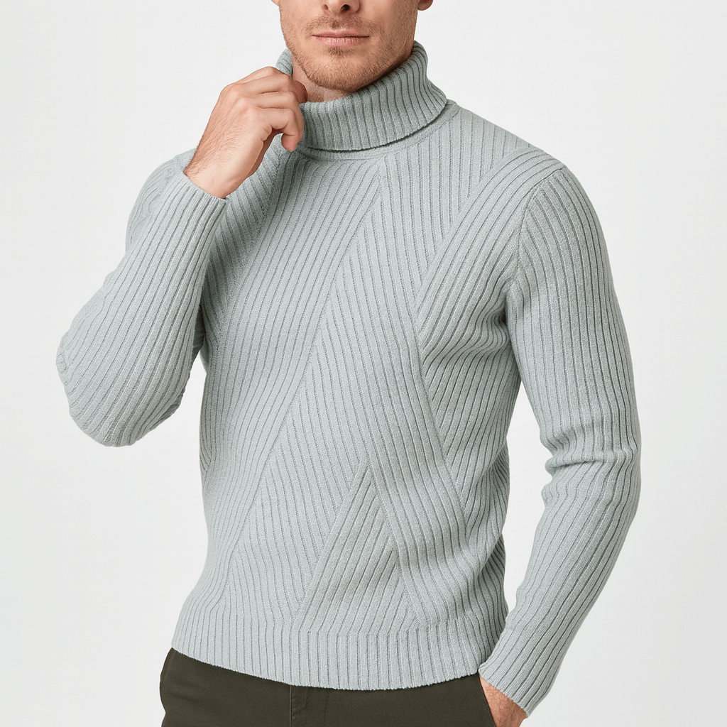 Dylan | Turtleneck Ribbed Sweater
