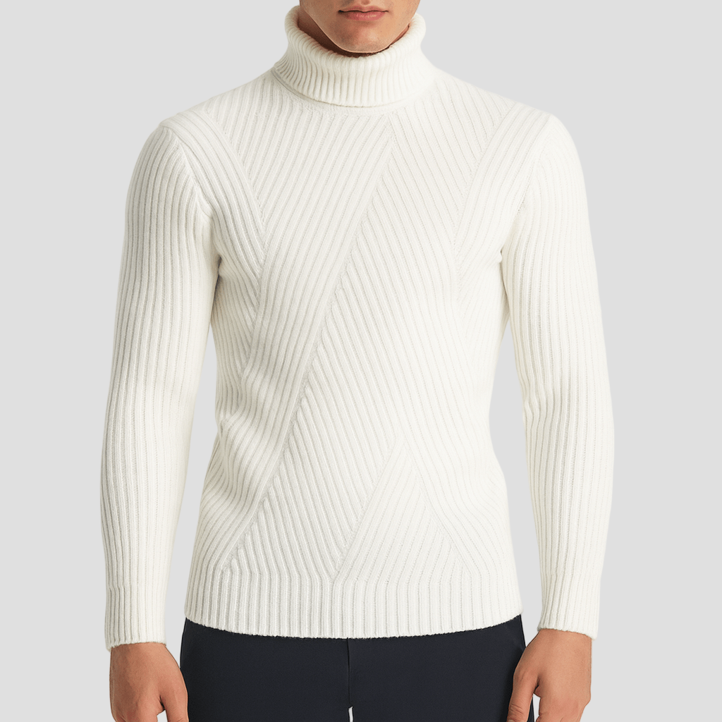 Dylan | Turtleneck Ribbed Sweater