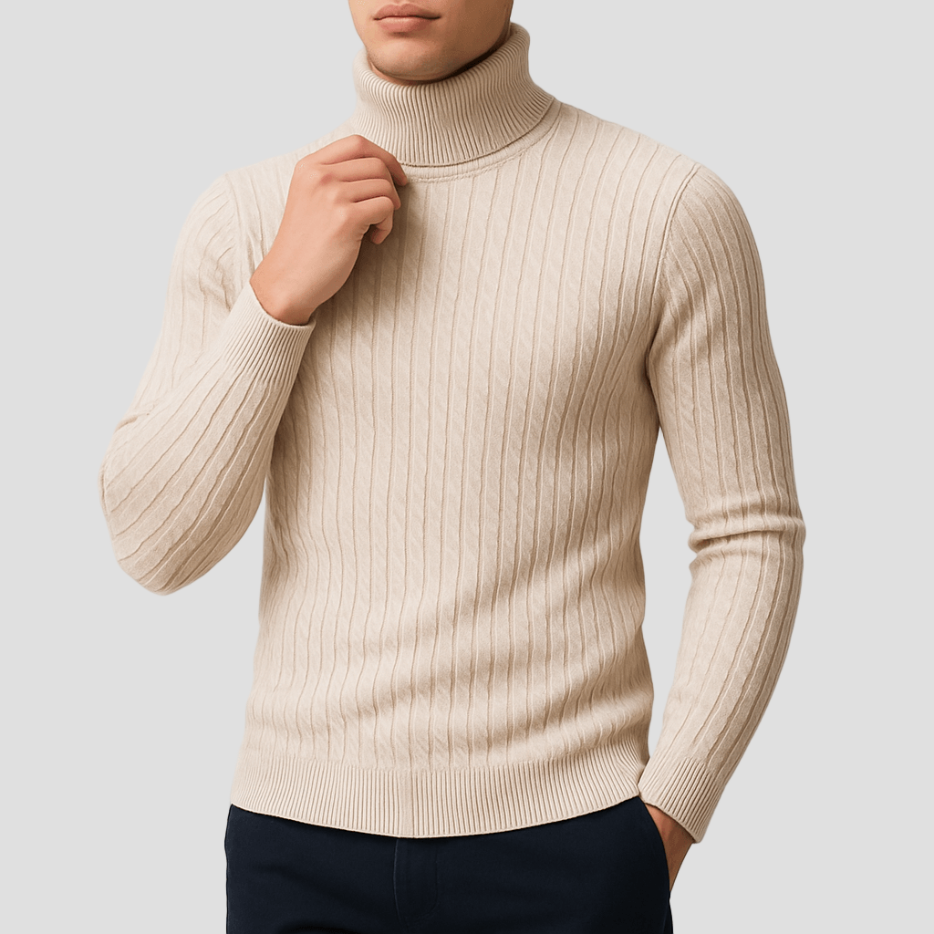 Owen | Cozy Turtleneck Wool Sweater