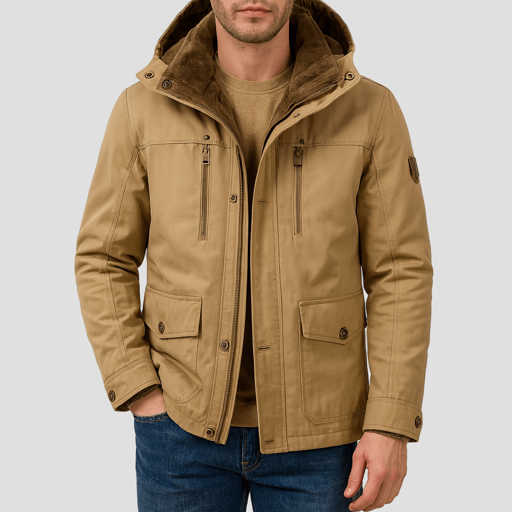 Connor | Hooded Winter Parka Jacket