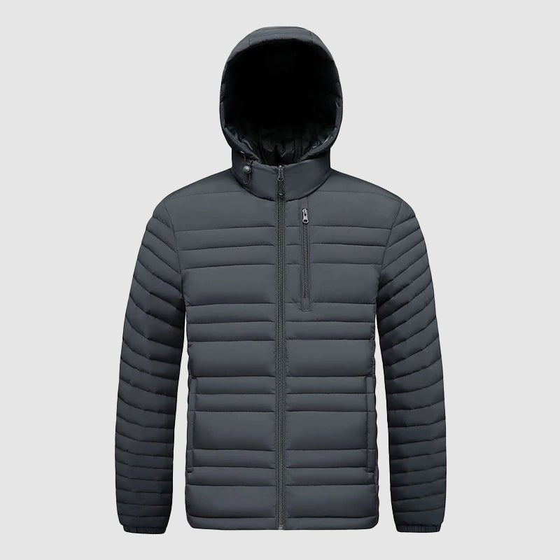 Lorenzo Vitali Quilted Jacket with Removable Hood - Rob Stevenson