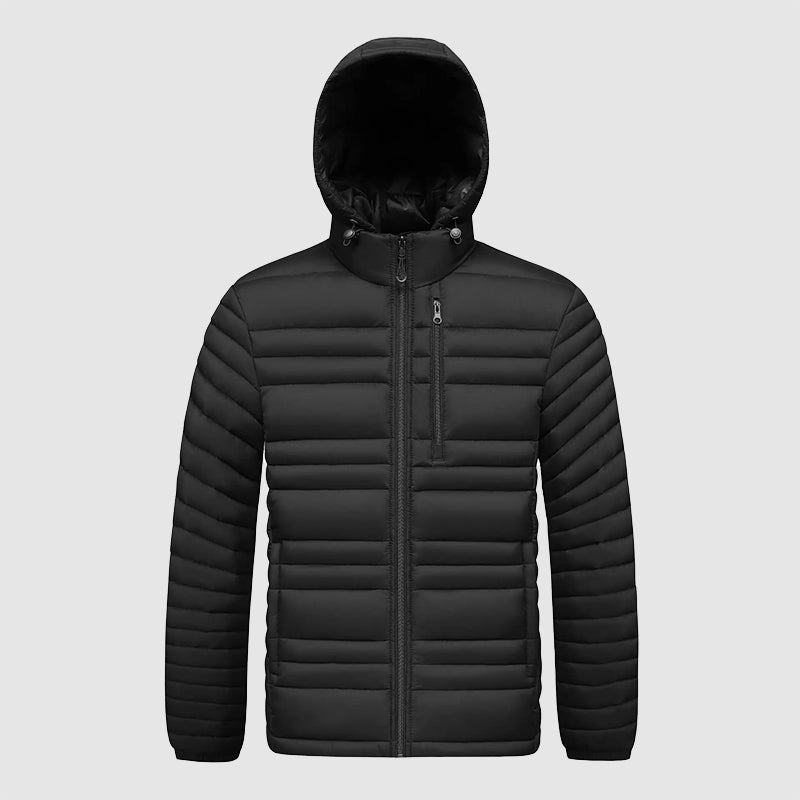 Lorenzo Vitali Quilted Jacket with Removable Hood - Rob Stevenson
