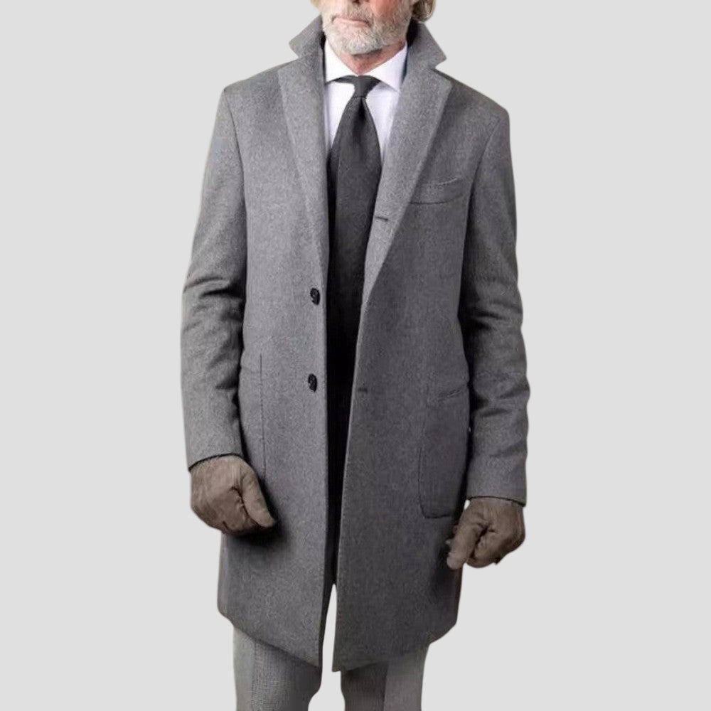 Adrian | Tailored Wool Overcoat