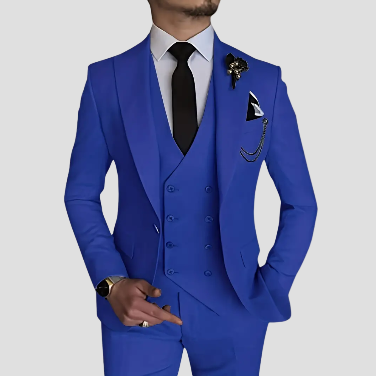 Owen | Business Formal 3-Piece Suit