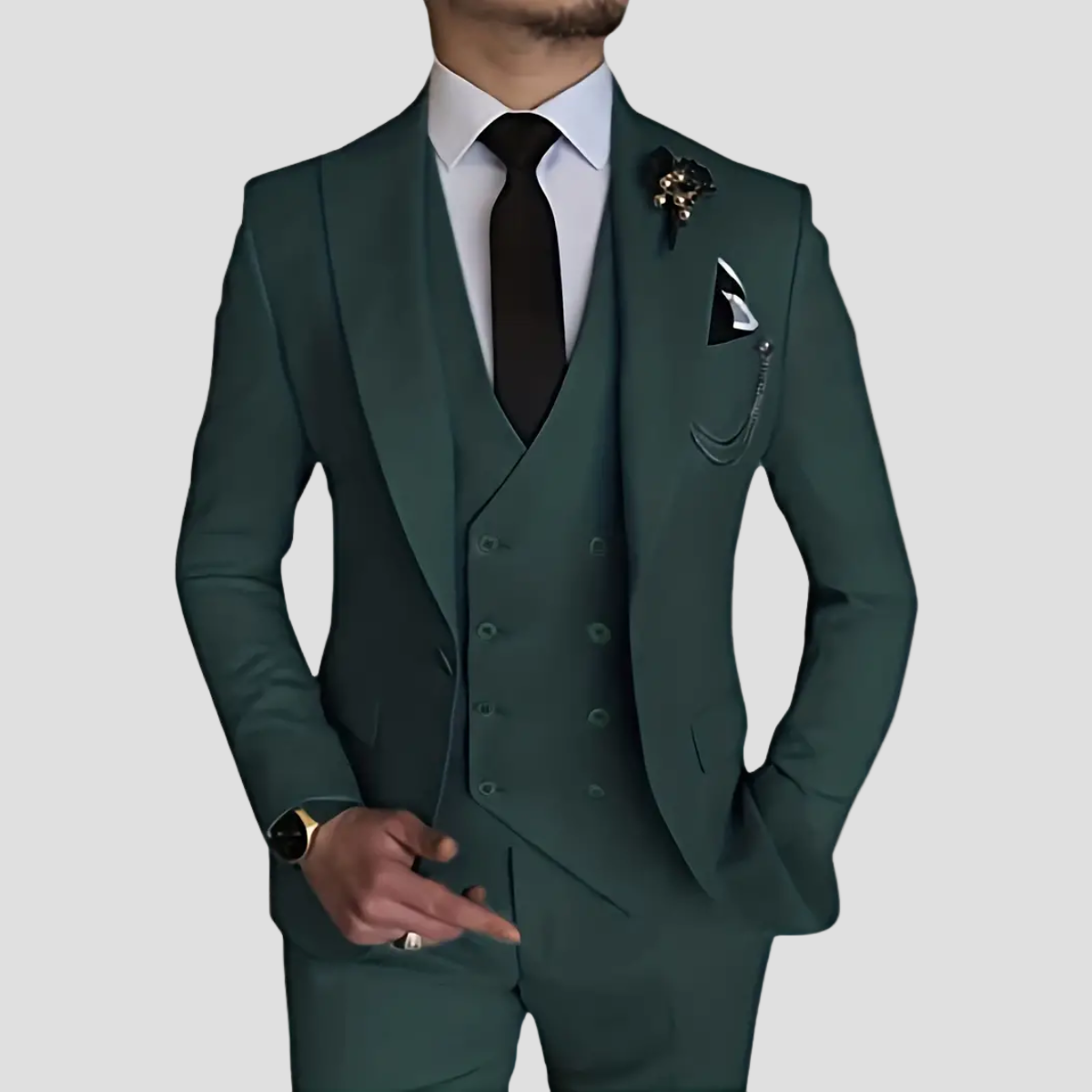 Owen | Business Formal 3-Piece Suit
