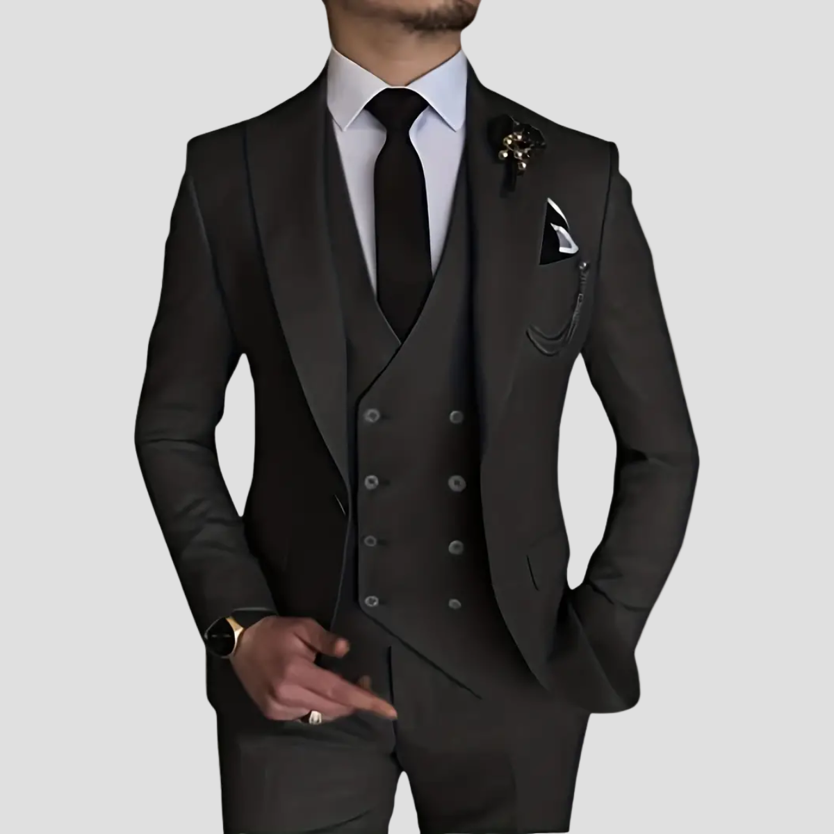 Owen | Business Formal 3-Piece Suit