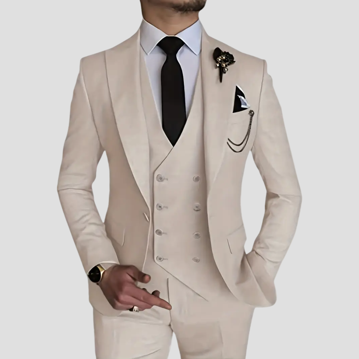 Owen | Business Formal 3-Piece Suit