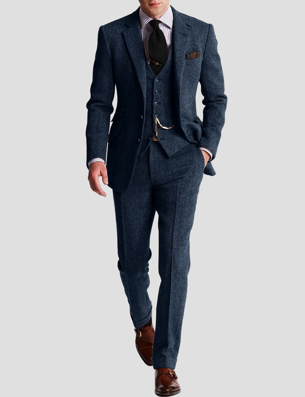 Mason | Classic Tweed Tuxedo Suit