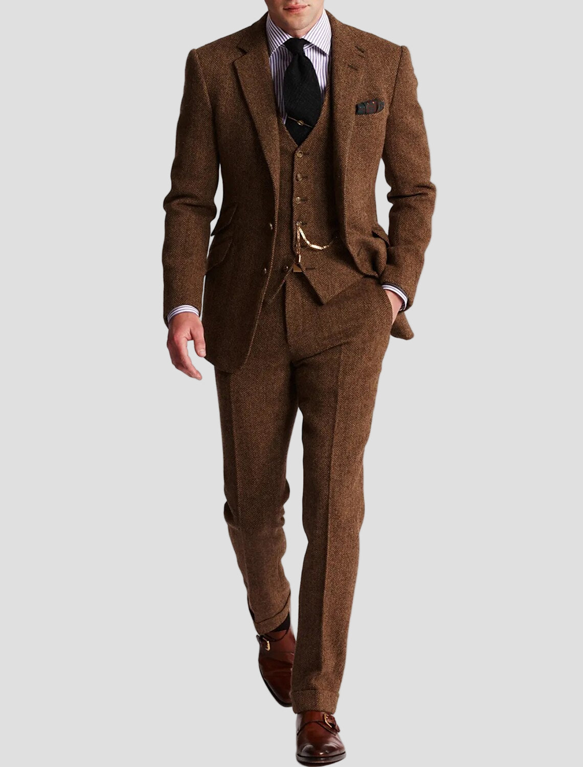 Mason | Classic Tweed Tuxedo Suit