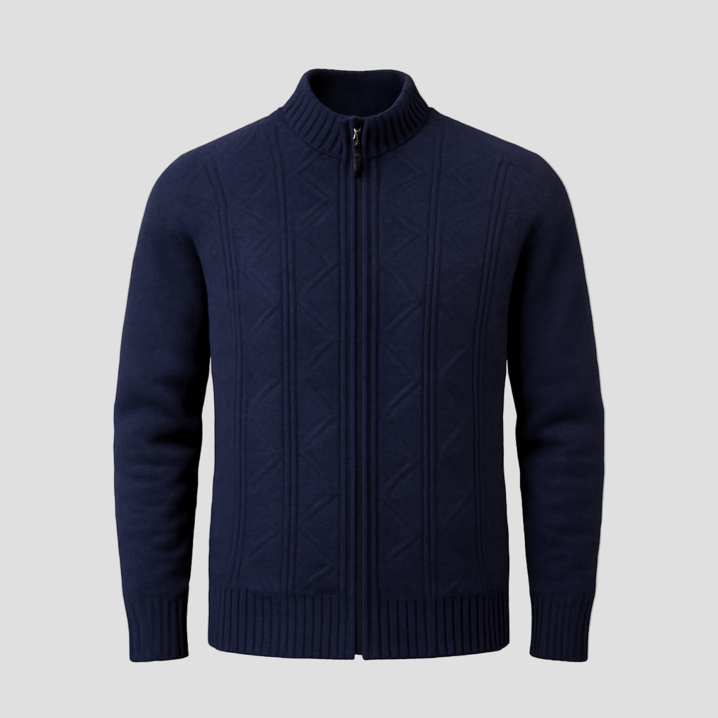 Declan | Zip-Up Cardigan Sweater
