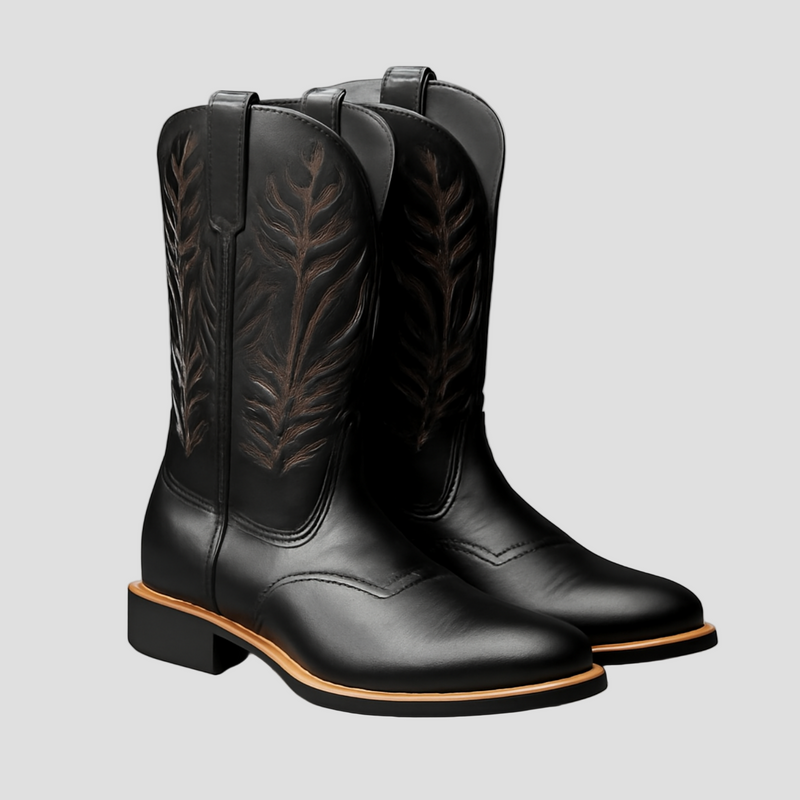 Owen | Western Leather Cowboy Boots for Men