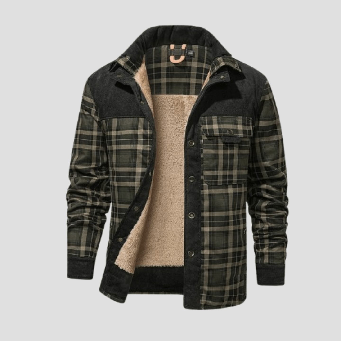 Verban | Check Plaid Fleece Lined Flannel Jacket - Rob Stevenson