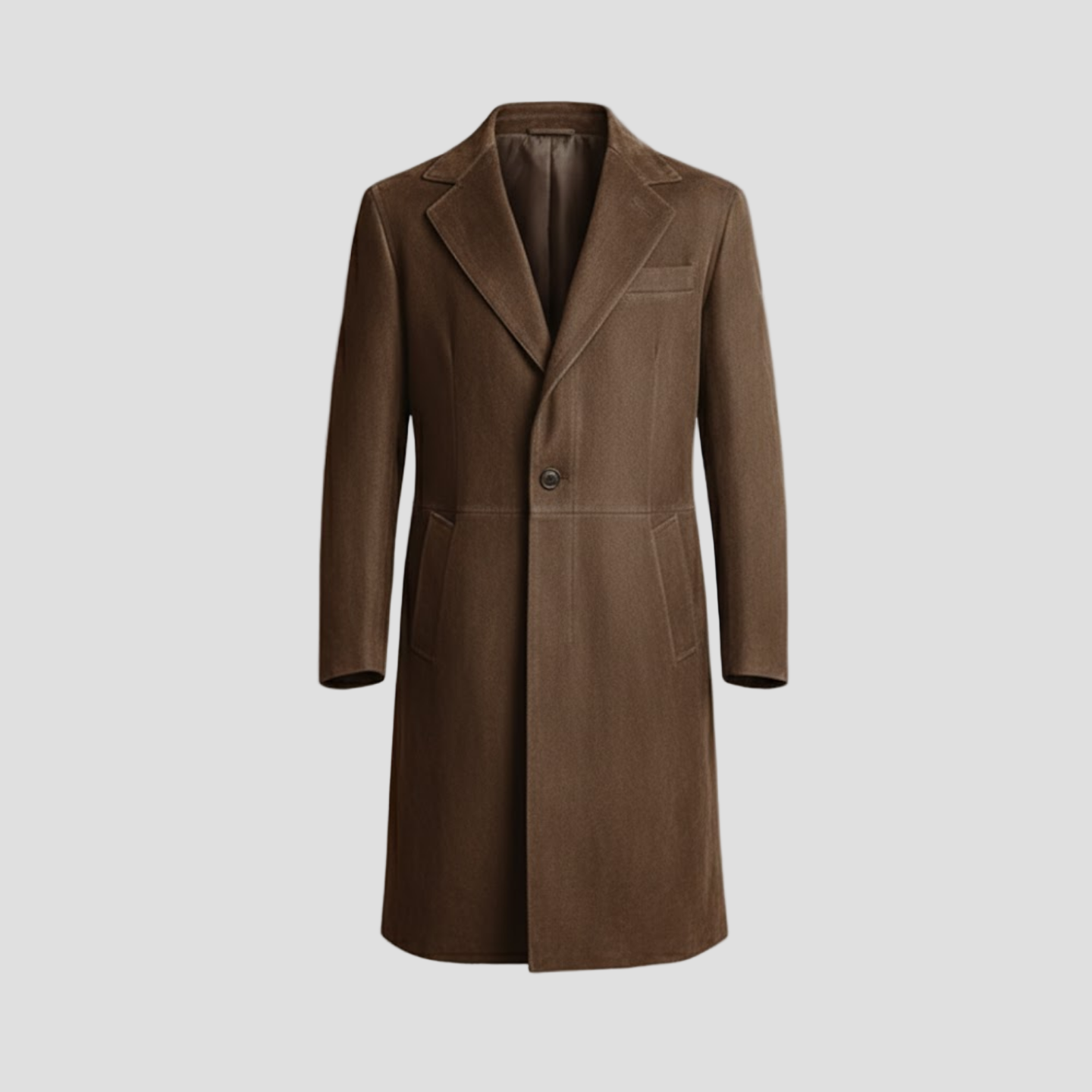 Connor | Vintage Suede Mid Coat