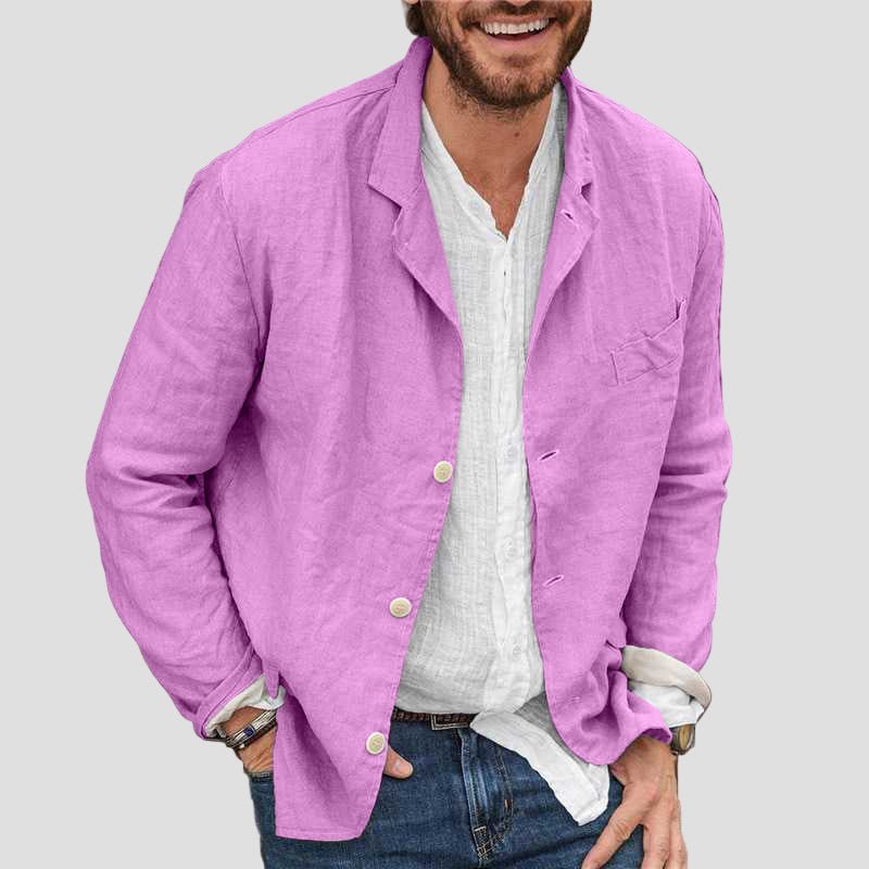Owen | Lightweight Linen Blazer - Rob Stevenson