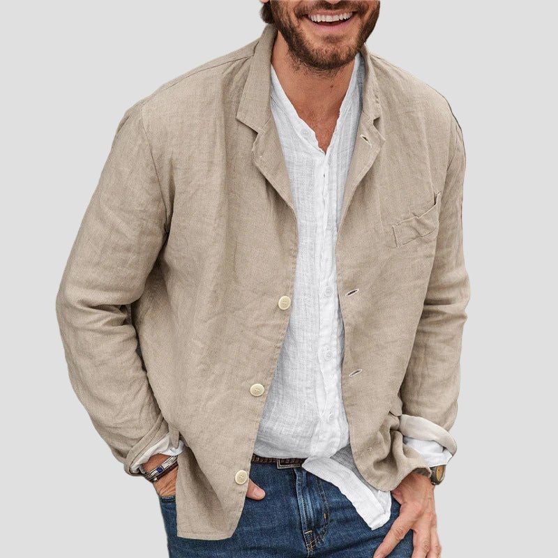 Owen | Lightweight Linen Blazer - Rob Stevenson