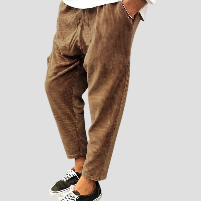 Noah | Loose Corduroy Trousers