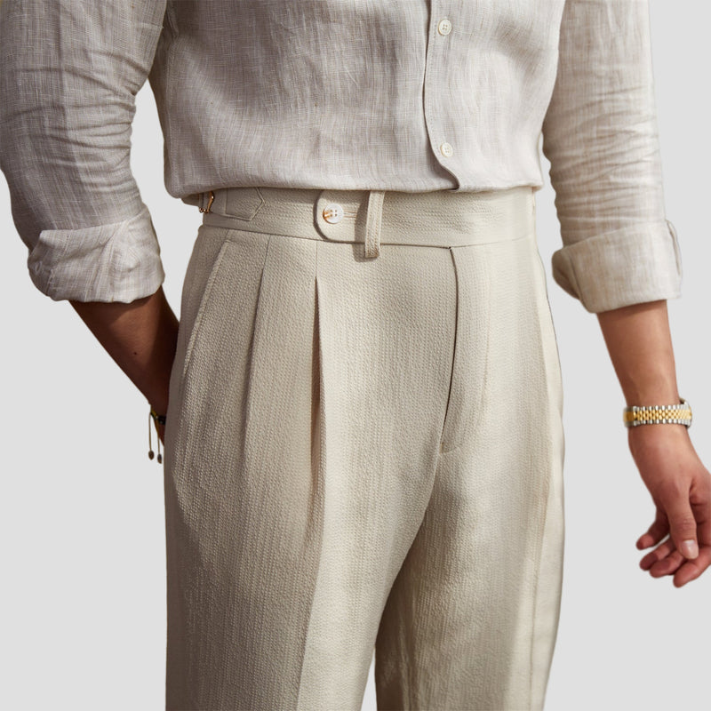 Ethan | Tailored Men’s Pleated Trousers