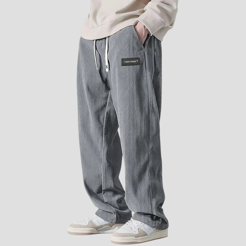 Owen | Corduroy Straight Trousers