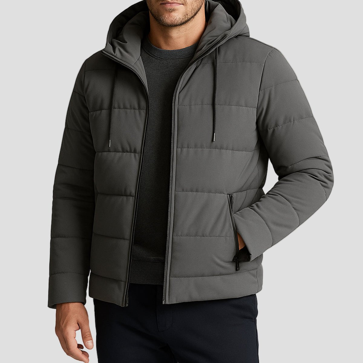 Edington | Waterproof Hooded Puffer Winter Jacket - Rob Stevenson