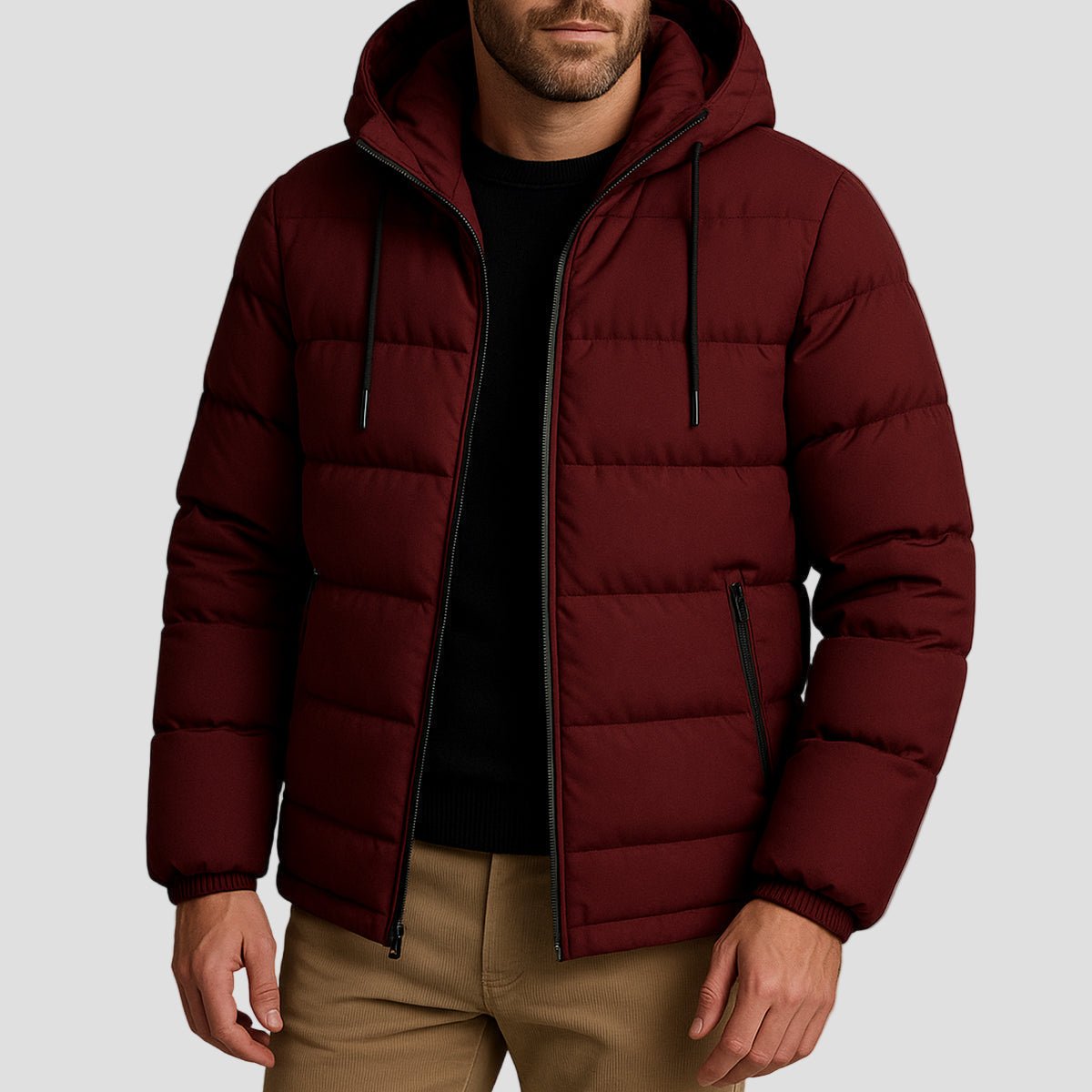 Edington | Waterproof Hooded Puffer Winter Jacket - Rob Stevenson