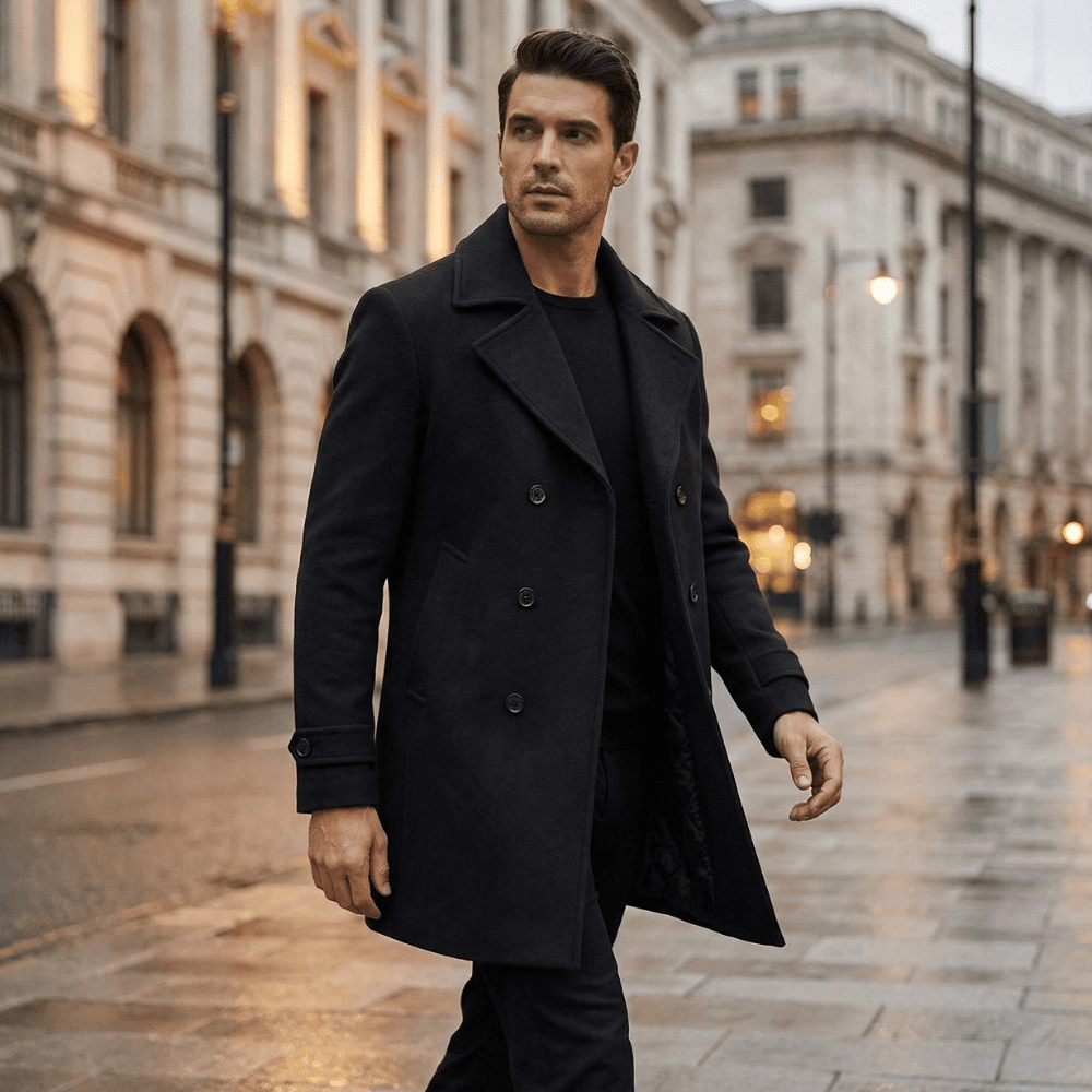 The Calderon Signature Peacoat - Rob Stevenson