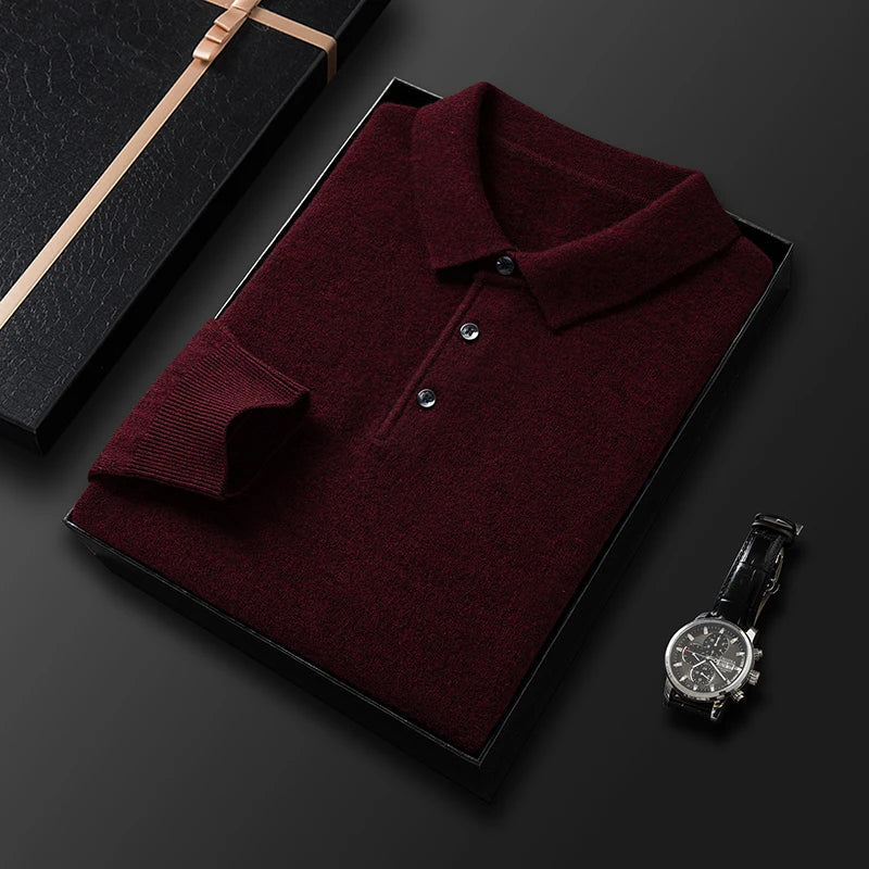 Blake | High-Quality Men’s Polo Sweater