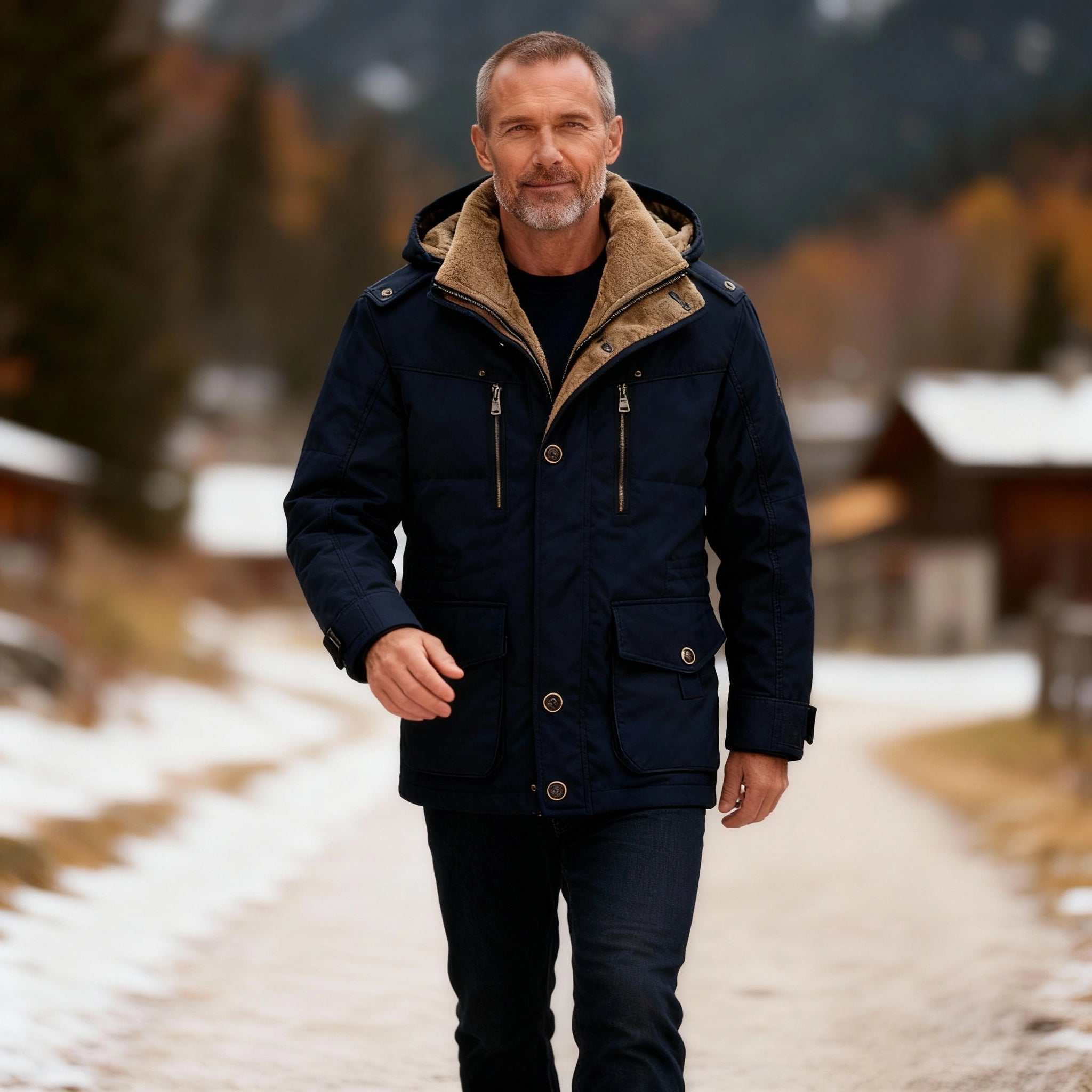 Parker | Structured Water - Resistant Utility Winter Jacket - Rob Stevenson