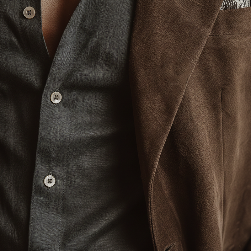 Connor | Vintage Suede Mid Coat