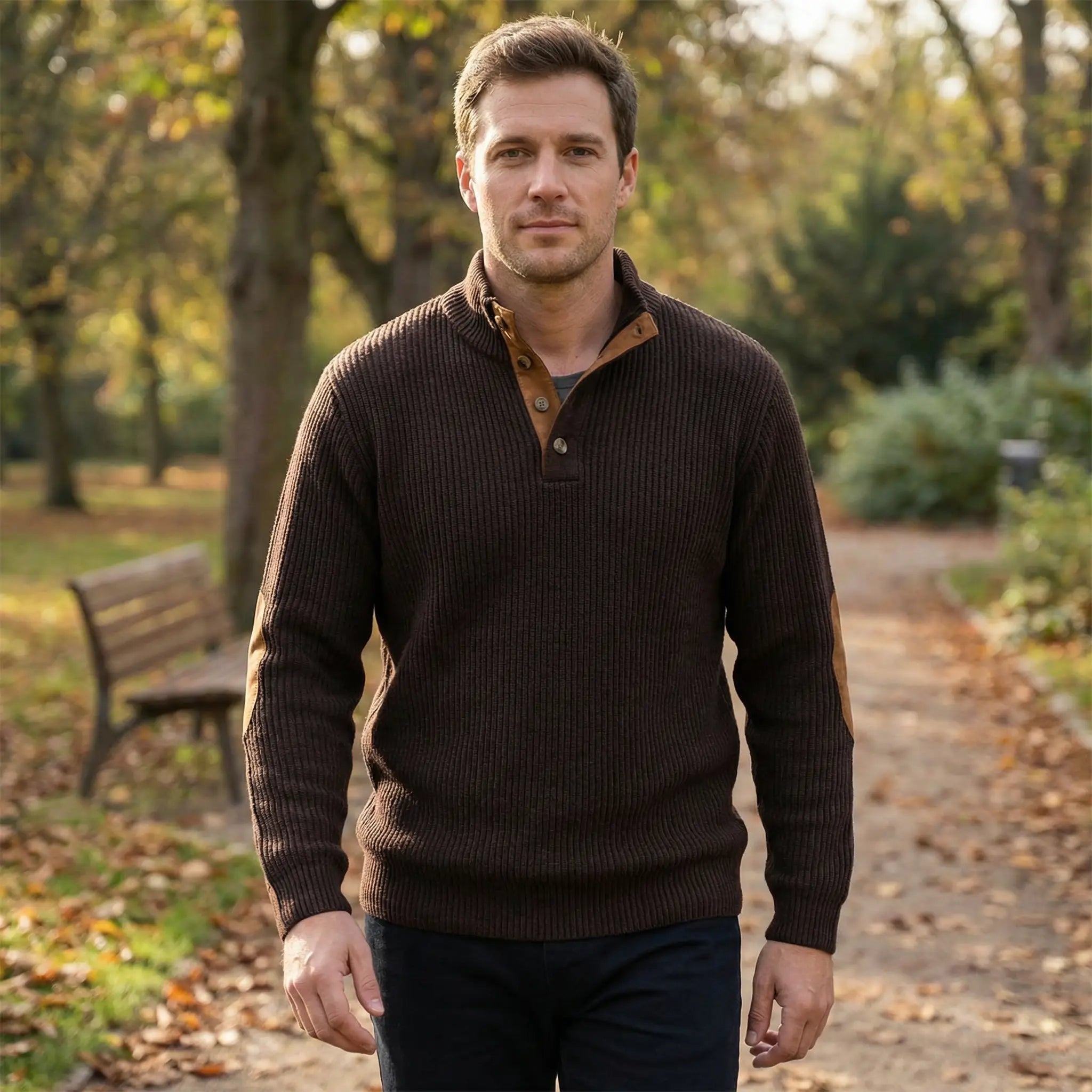 Nathan | Men's Corduroy Pullover - Rob Stevenson