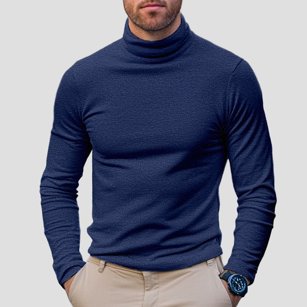 Noah | Cotton Turtleneck Sweater