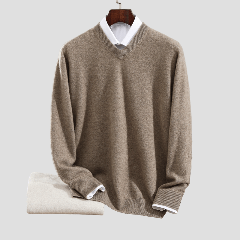 Noah | 100% Cashmere Sweater V - Neck - Rob Stevenson