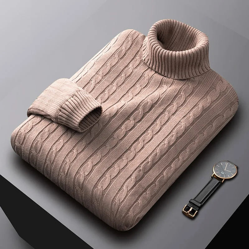 Thomas | Casual Knitted Turtleneck Sweater