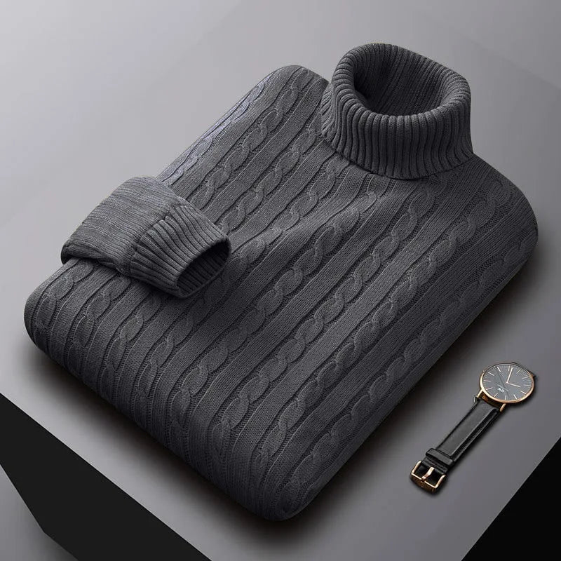 Thomas | Casual Knitted Turtleneck Sweater