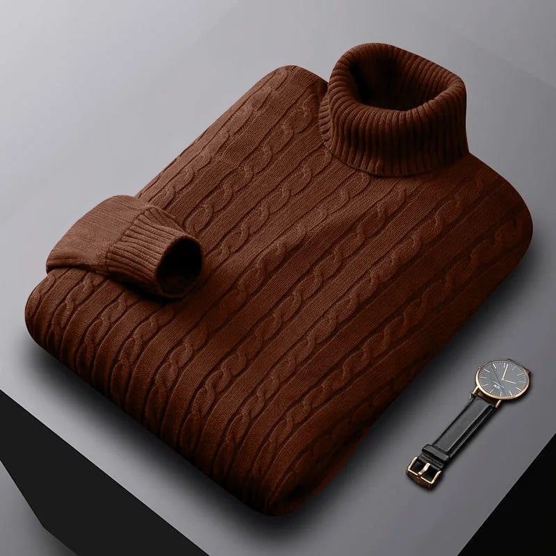 Thomas | Casual Knitted Turtleneck Sweater