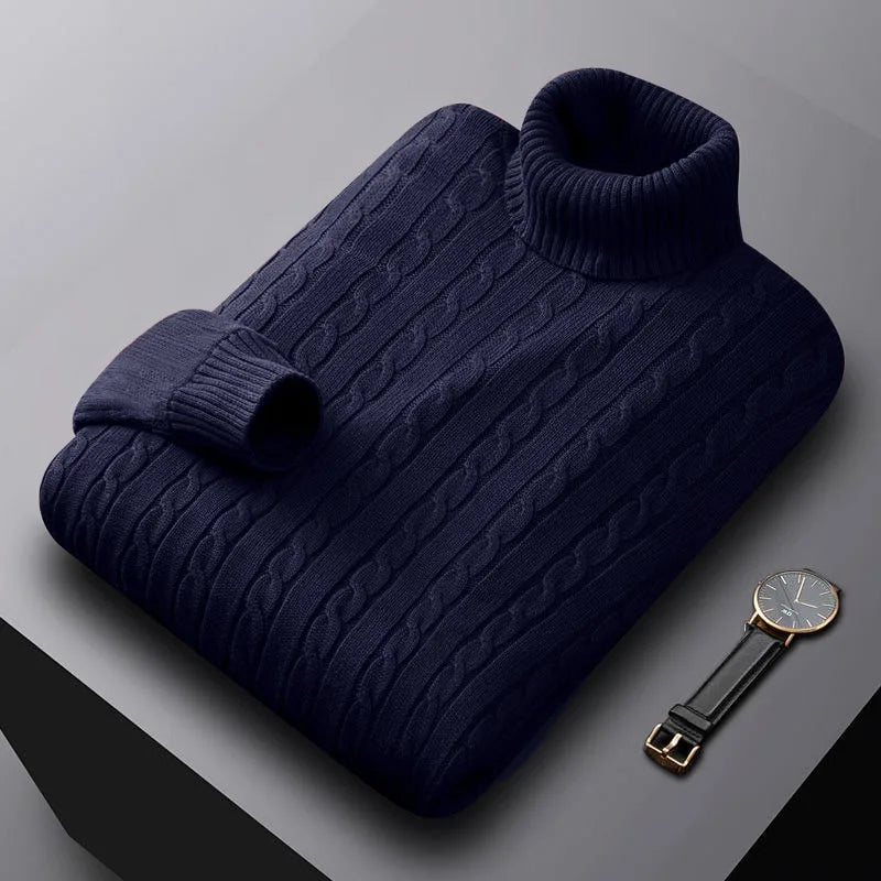 Thomas | Casual Knitted Turtleneck Sweater