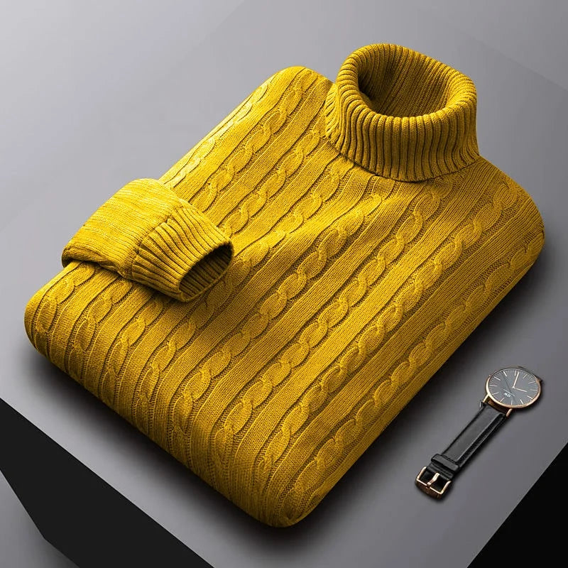 Thomas | Casual Knitted Turtleneck Sweater