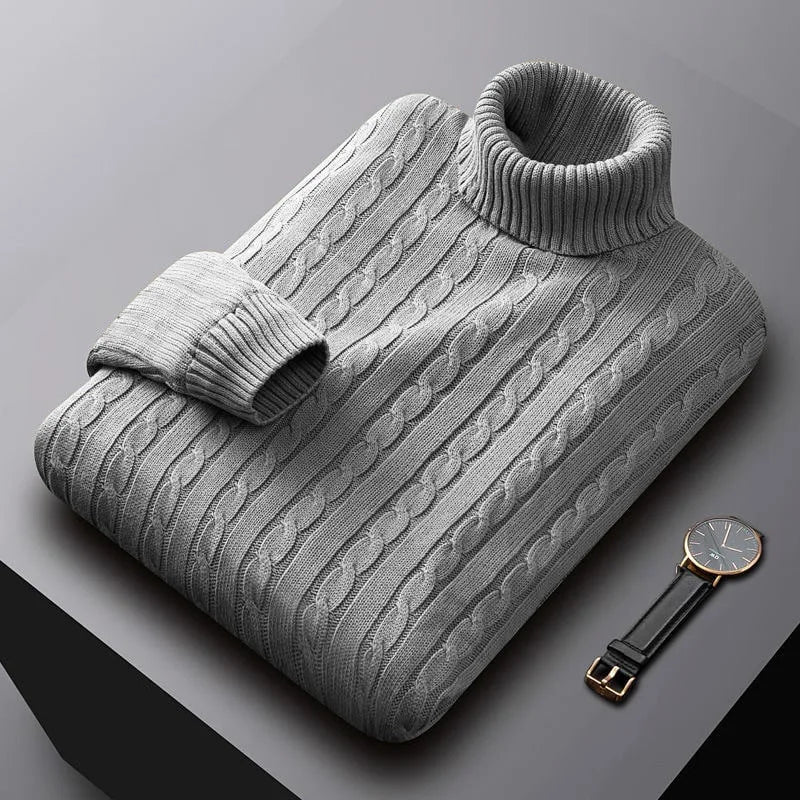 Thomas | Casual Knitted Turtleneck Sweater