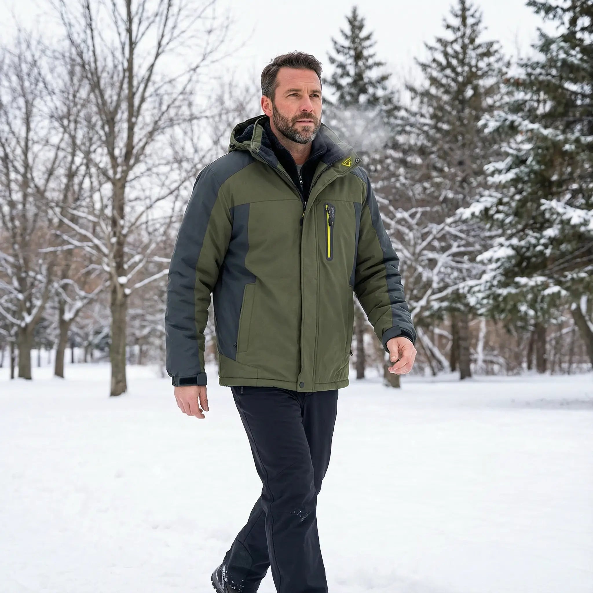 Eli | Waterproof Fleece - Lined Winter Jacket - Rob Stevenson