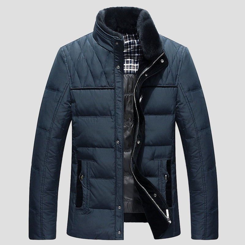Bennett | Plush Fur-Lined Quilted Winter Jacket