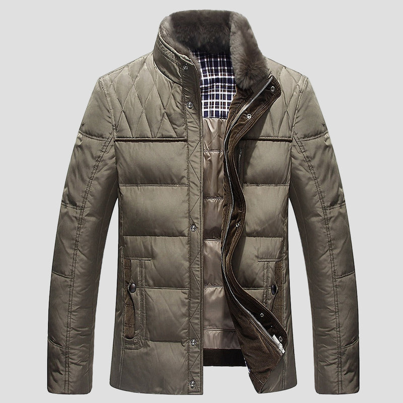Bennett | Plush Fur-Lined Quilted Winter Jacket