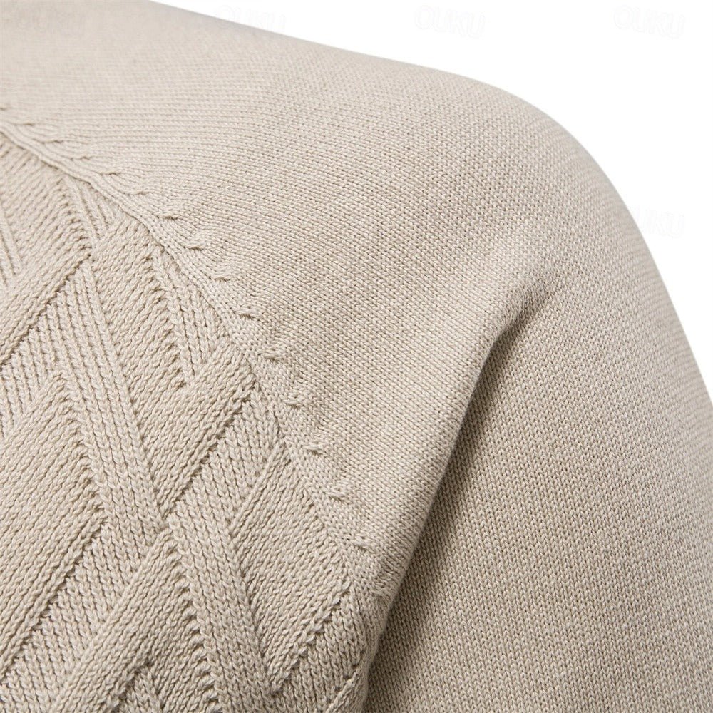 Dylan | Solid Color Crewneck Sweater - Rob Stevenson